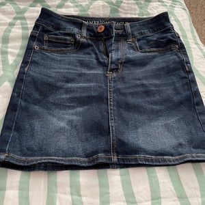 jean skirt